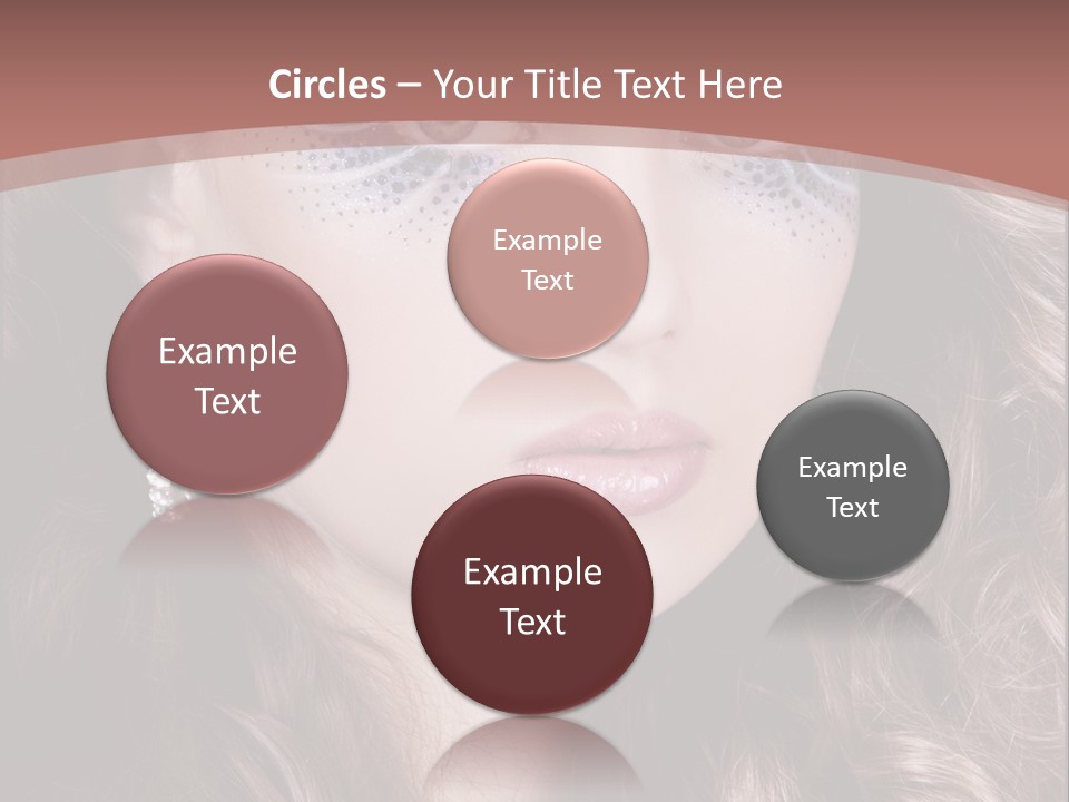 Skin Curly Creative PowerPoint Template