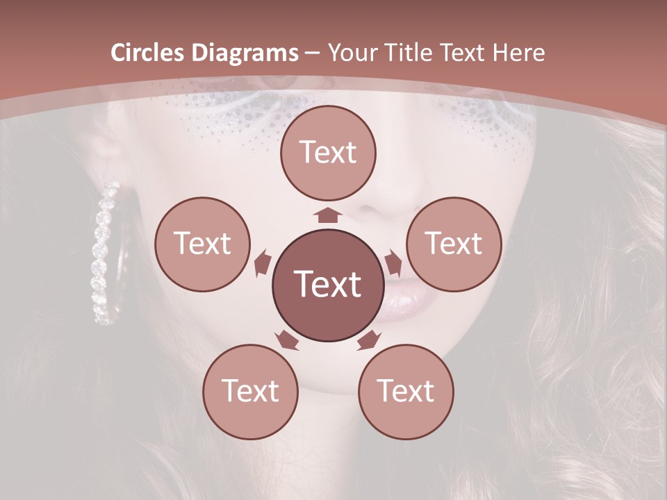 Skin Curly Creative PowerPoint Template