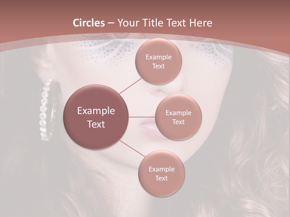 Skin Curly Creative PowerPoint Template