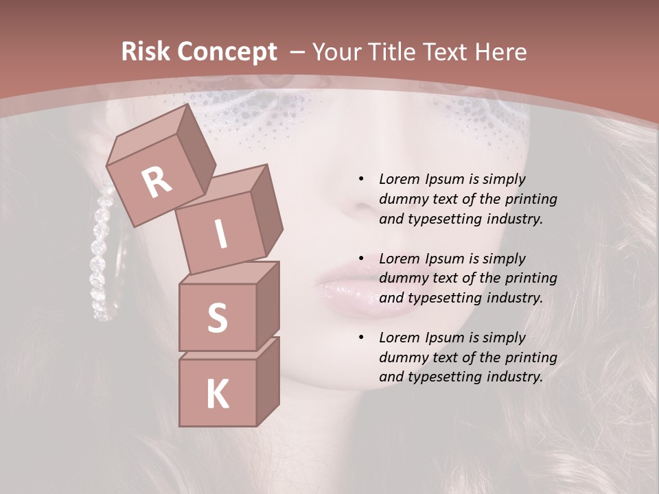 Skin Curly Creative PowerPoint Template