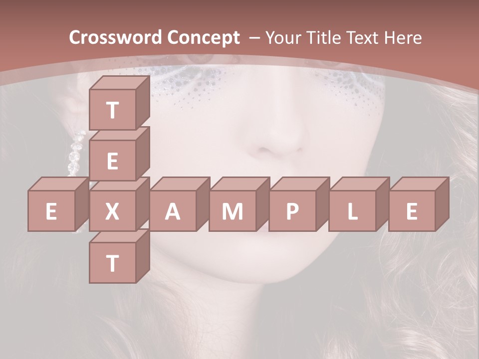 Skin Curly Creative PowerPoint Template