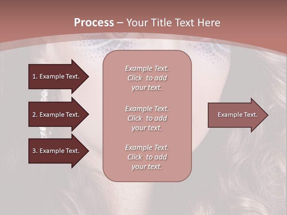 Skin Curly Creative PowerPoint Template