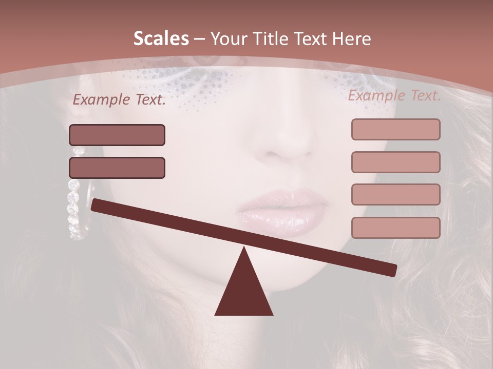 Skin Curly Creative PowerPoint Template