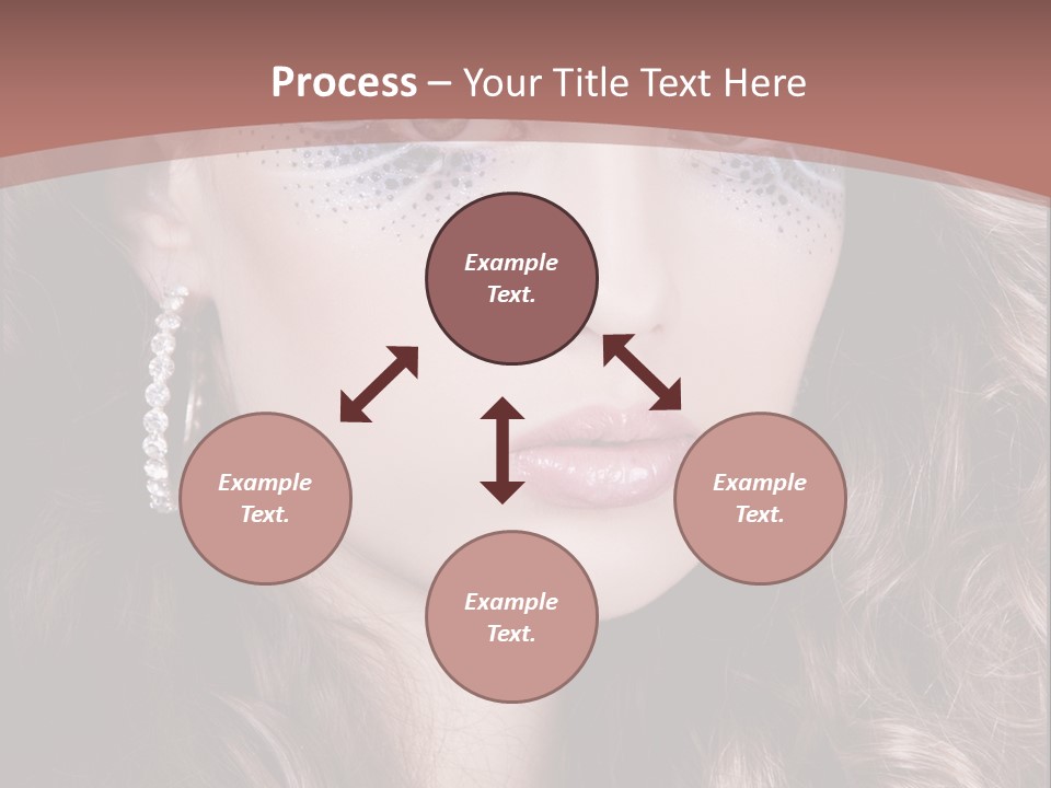 Skin Curly Creative PowerPoint Template