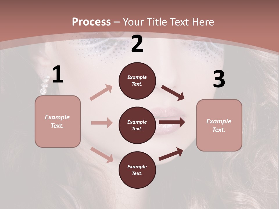 Skin Curly Creative PowerPoint Template