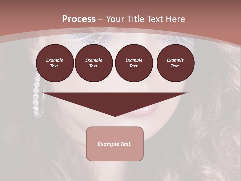 Skin Curly Creative PowerPoint Template