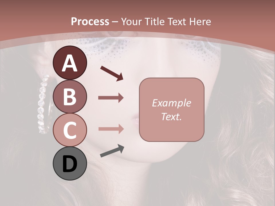 Skin Curly Creative PowerPoint Template