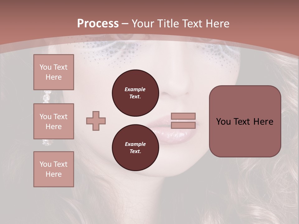 Skin Curly Creative PowerPoint Template