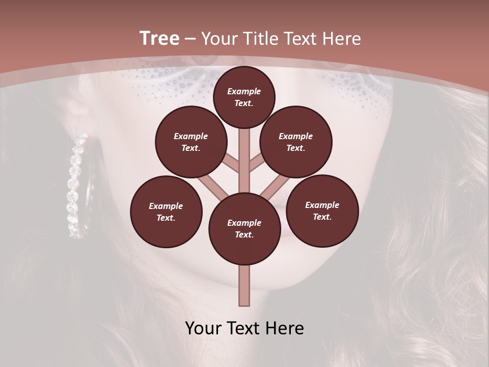 Skin Curly Creative PowerPoint Template