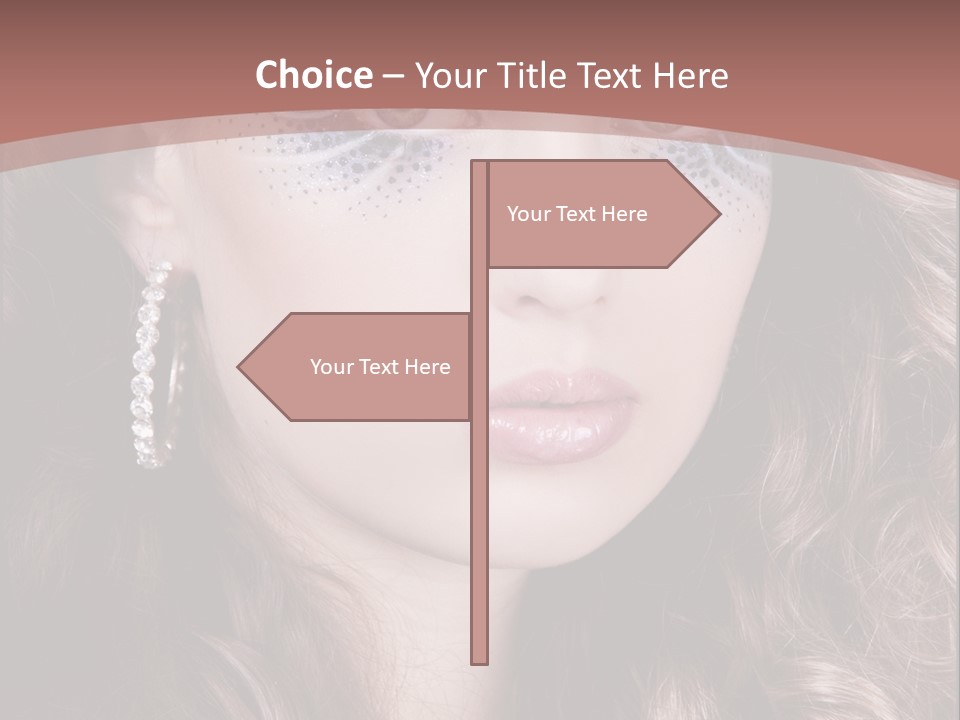 Skin Curly Creative PowerPoint Template