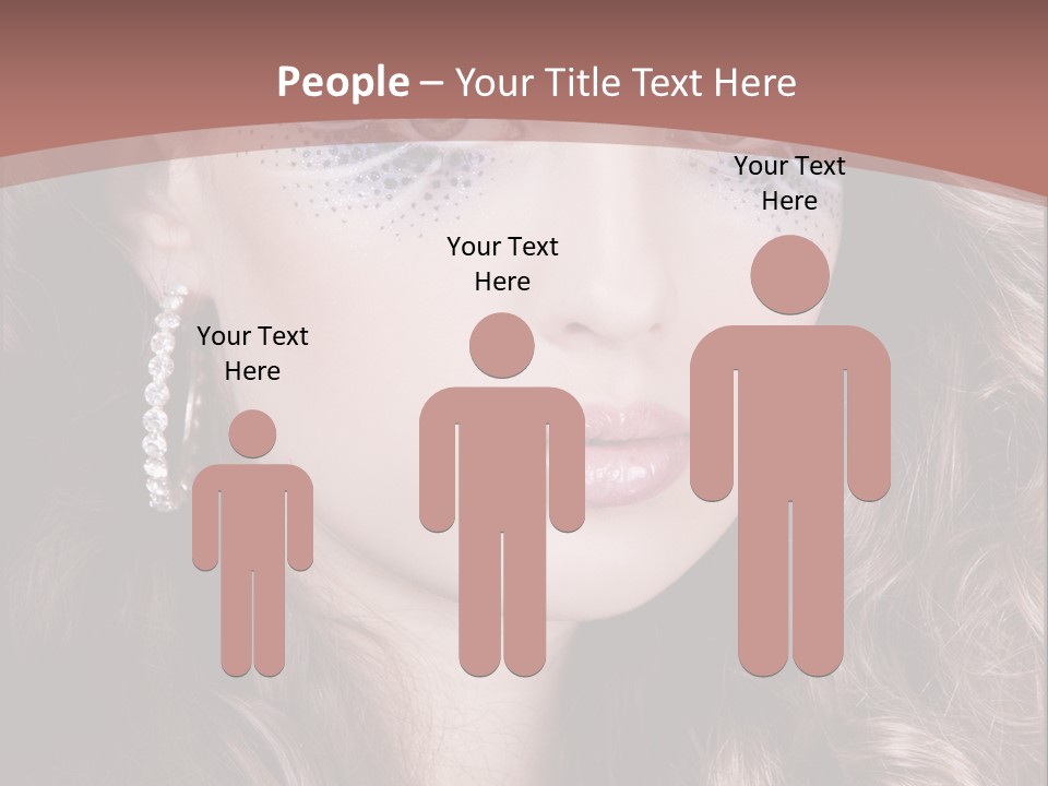 Skin Curly Creative PowerPoint Template