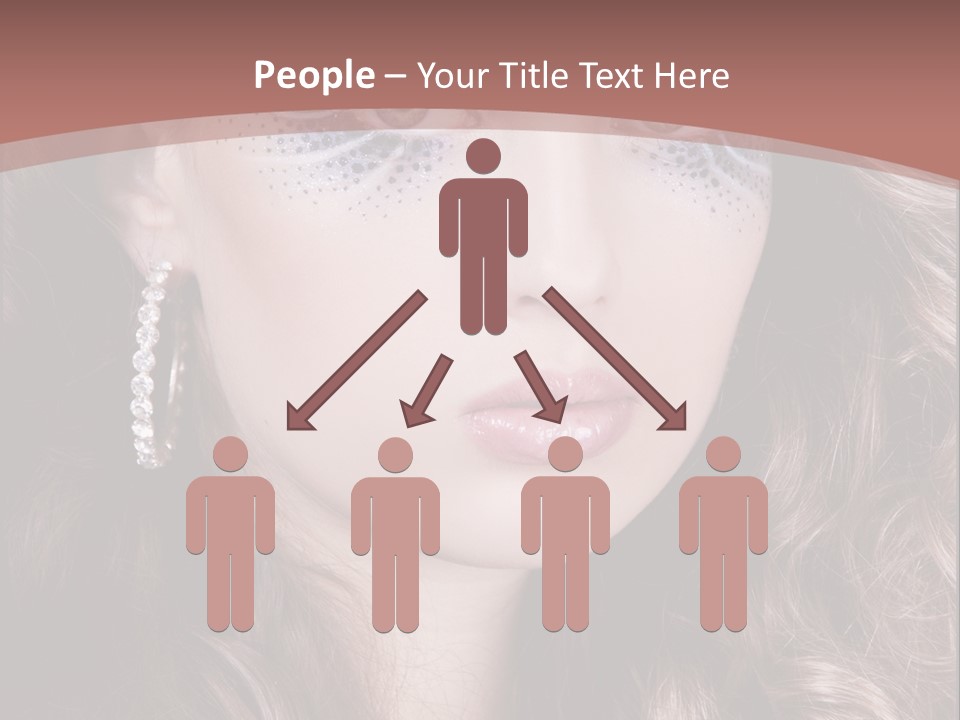 Skin Curly Creative PowerPoint Template