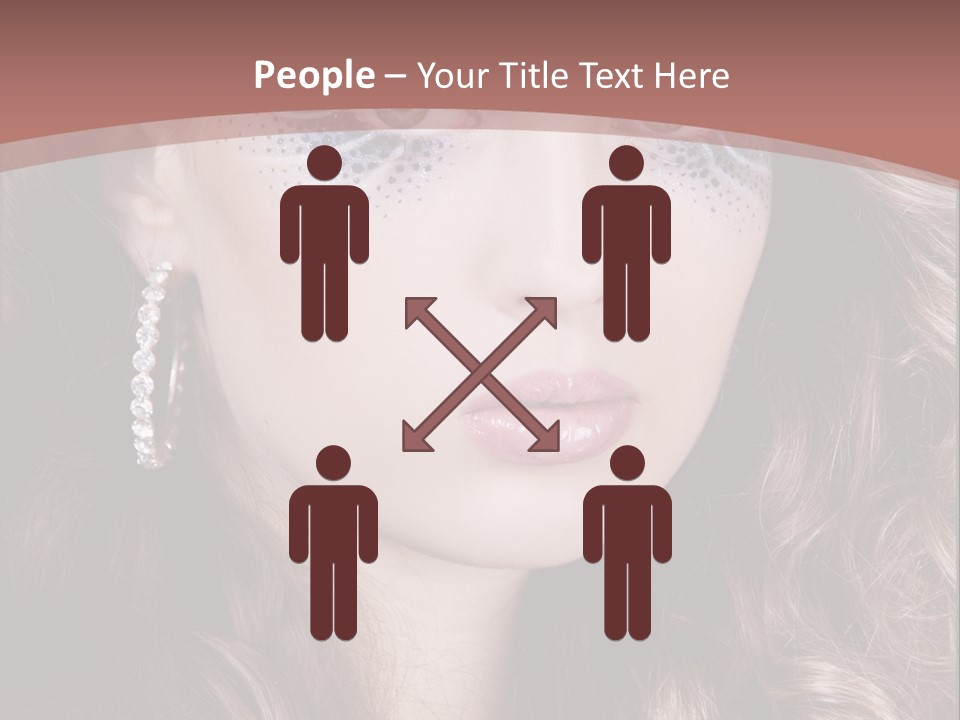 Skin Curly Creative PowerPoint Template