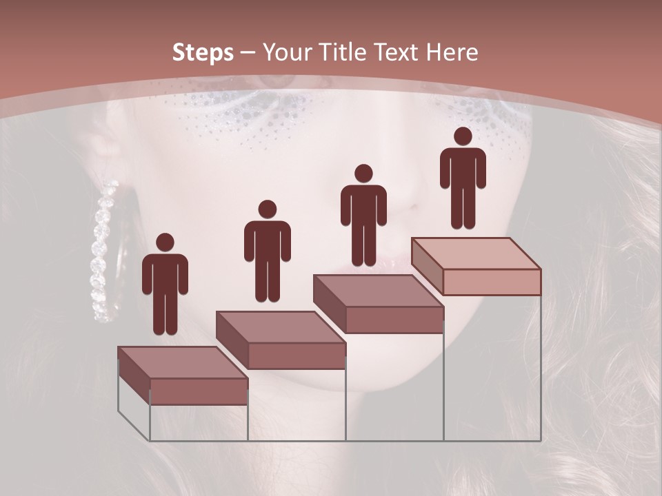 Skin Curly Creative PowerPoint Template