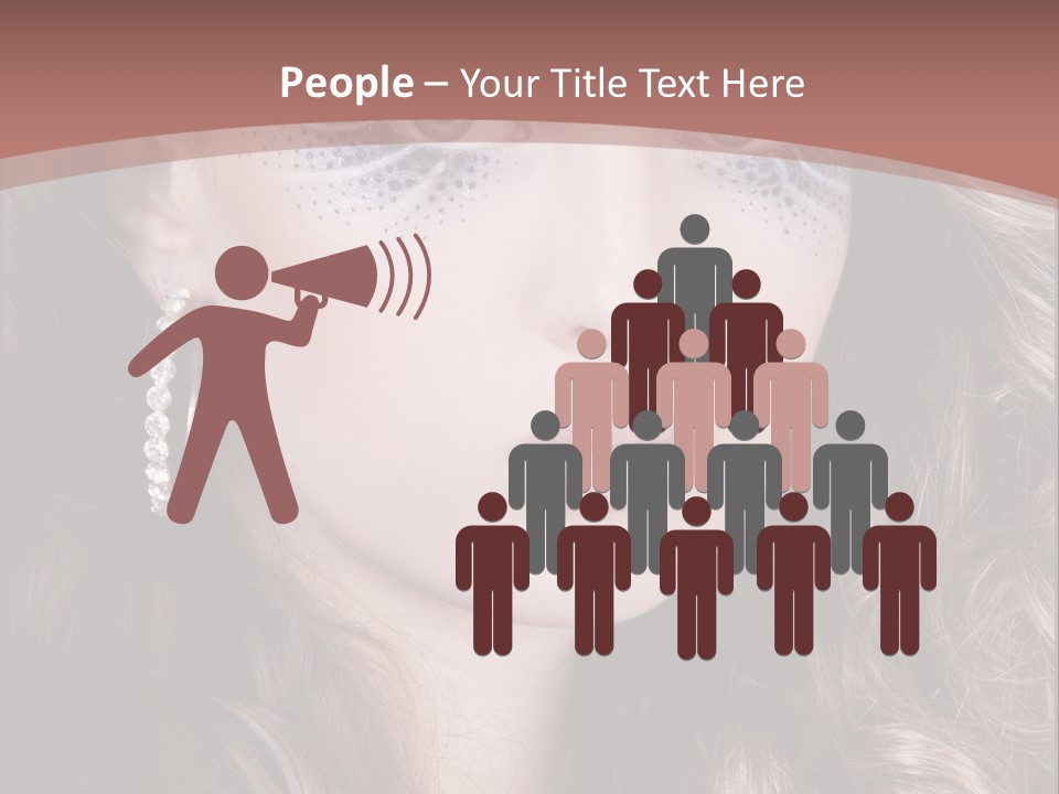 Skin Curly Creative PowerPoint Template