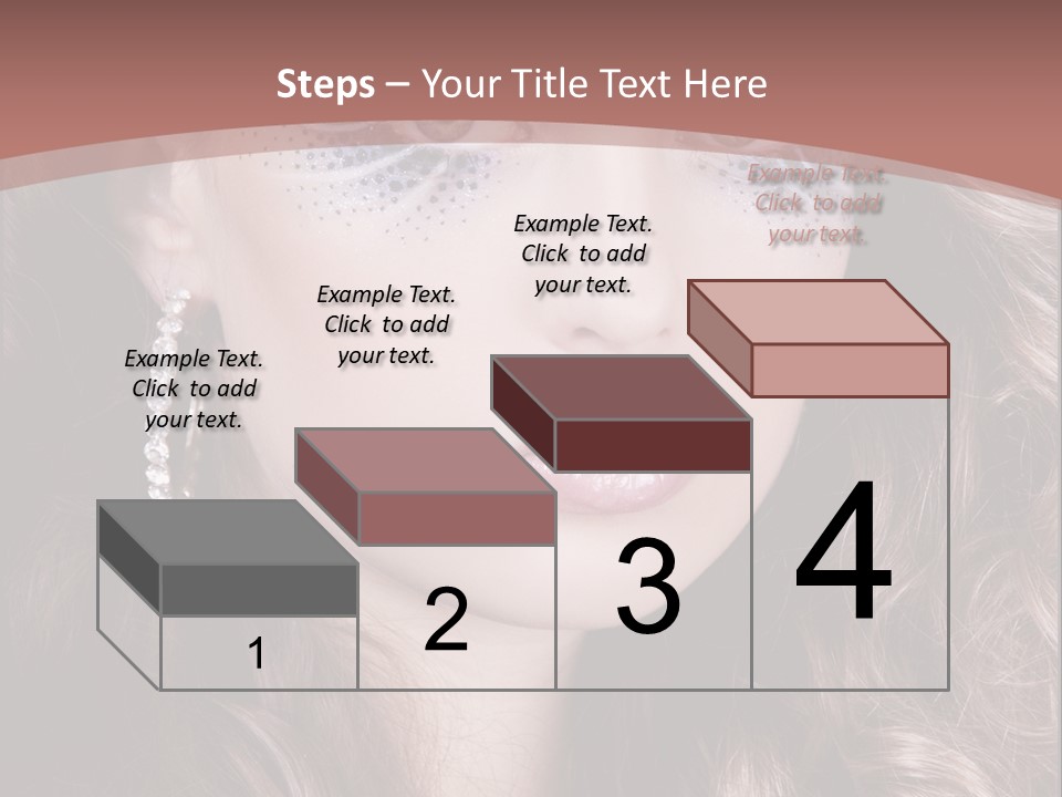 Skin Curly Creative PowerPoint Template