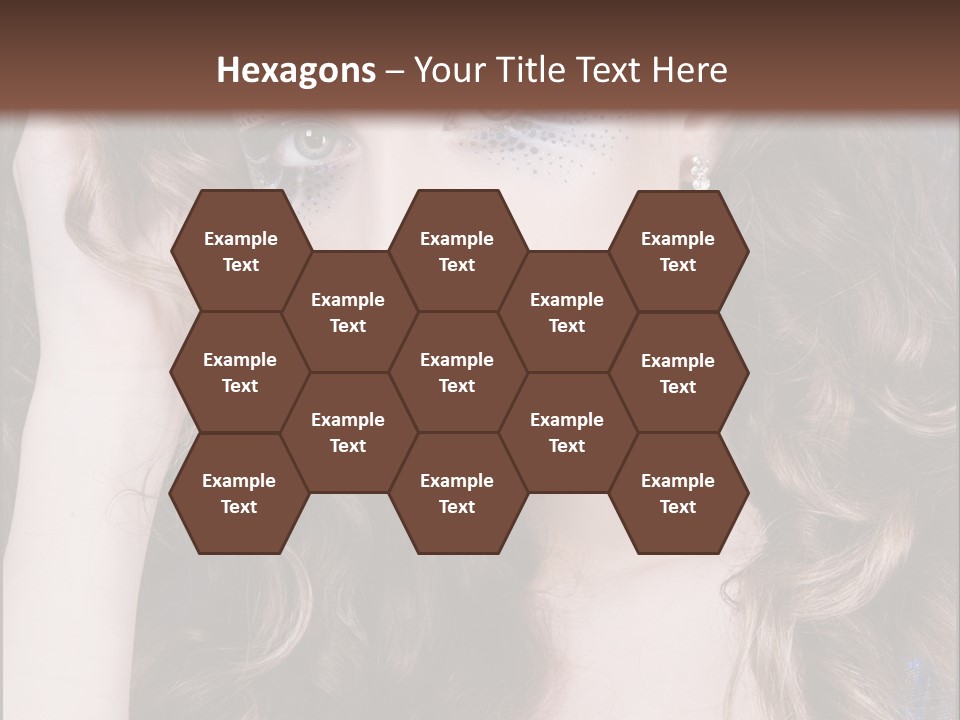 Attractive White Sensuality PowerPoint Template