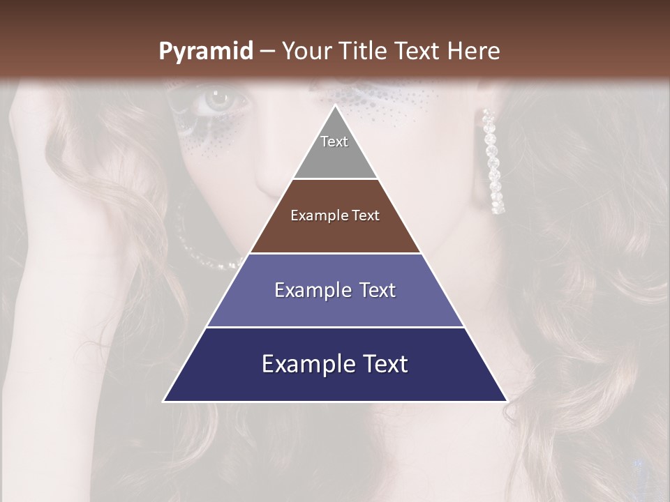 Attractive White Sensuality PowerPoint Template