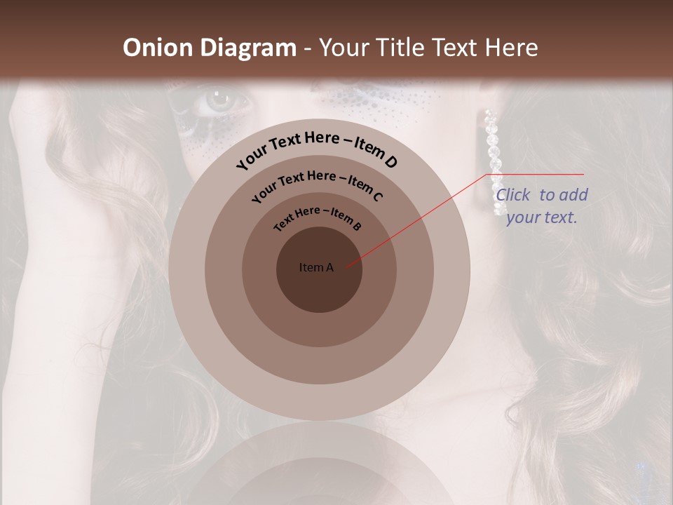 Attractive White Sensuality PowerPoint Template