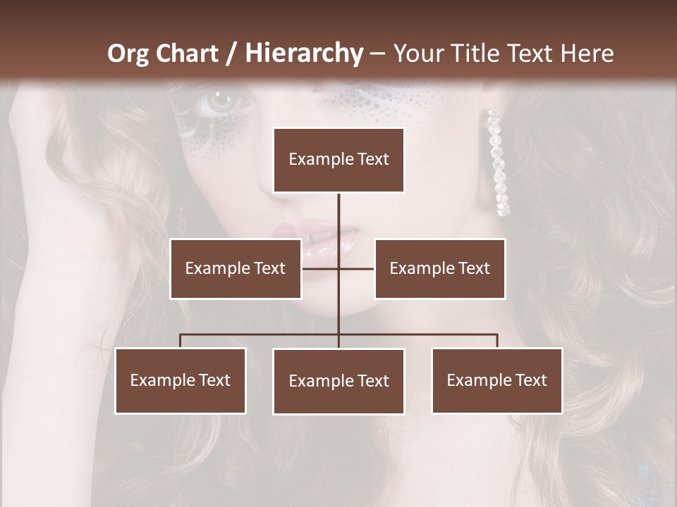 Attractive White Sensuality PowerPoint Template