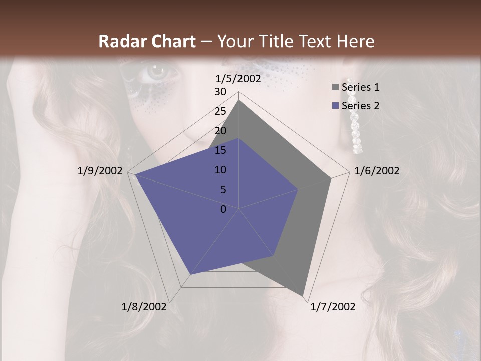Attractive White Sensuality PowerPoint Template
