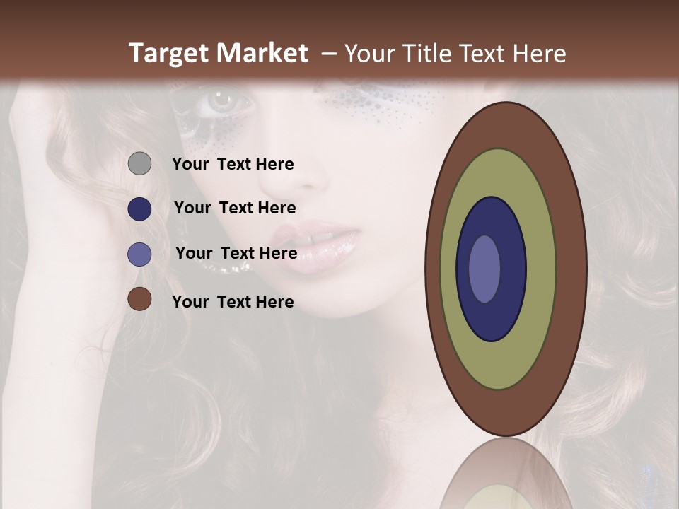 Attractive White Sensuality PowerPoint Template