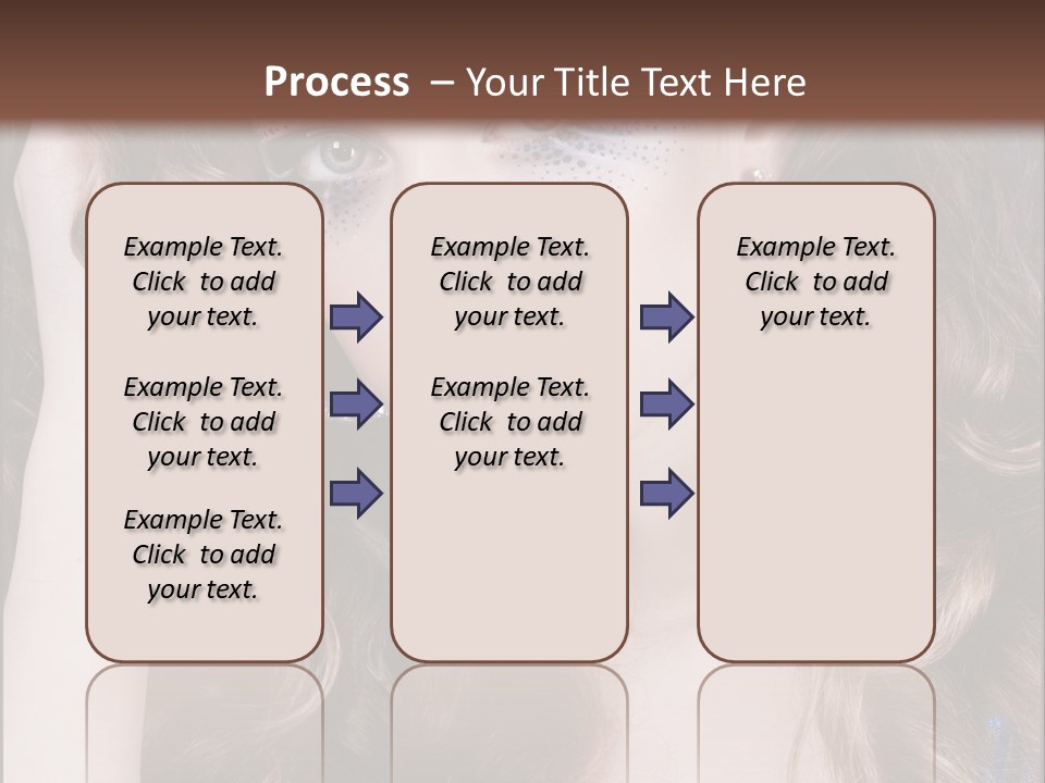 Attractive White Sensuality PowerPoint Template