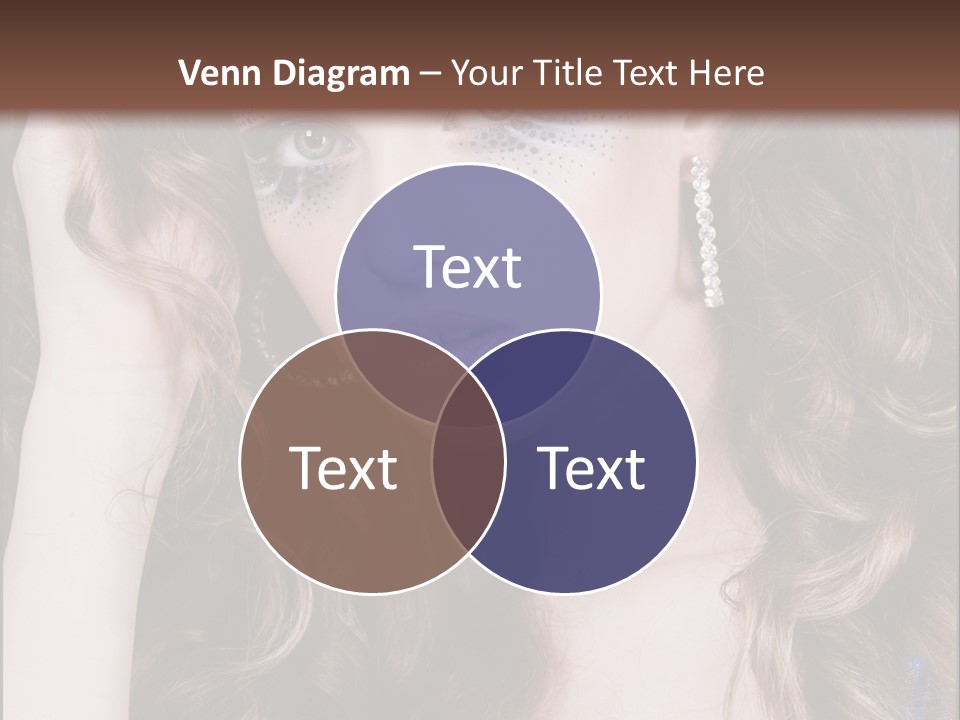 Attractive White Sensuality PowerPoint Template