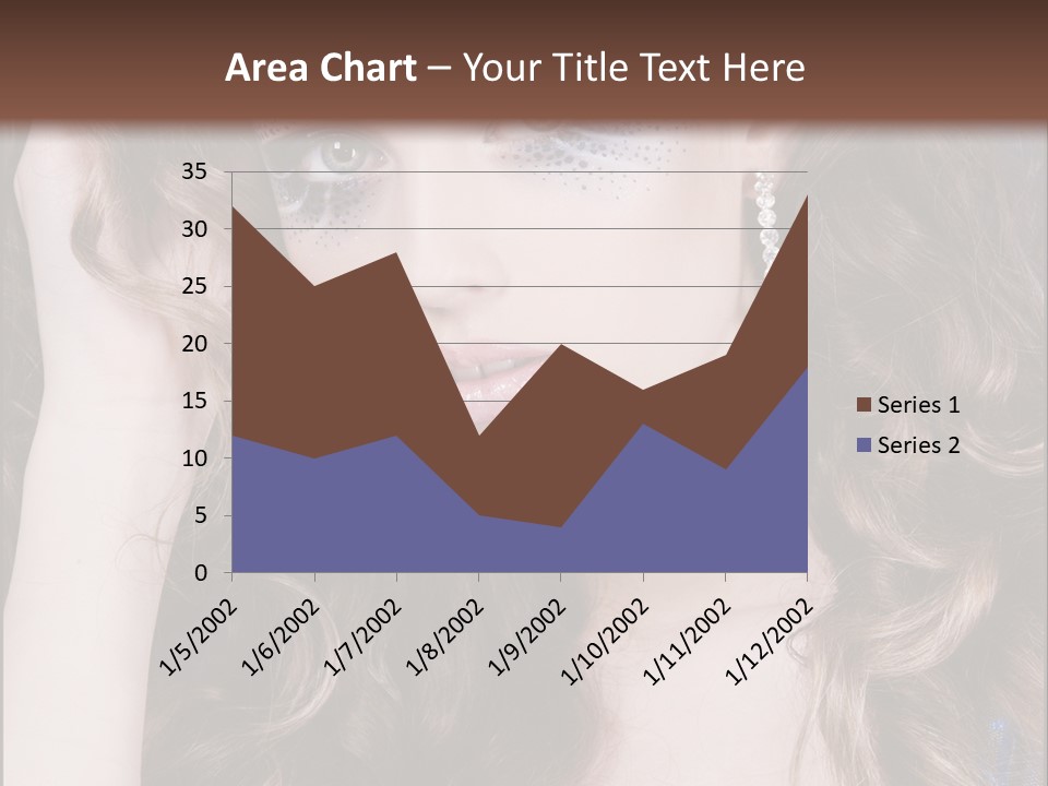 Attractive White Sensuality PowerPoint Template