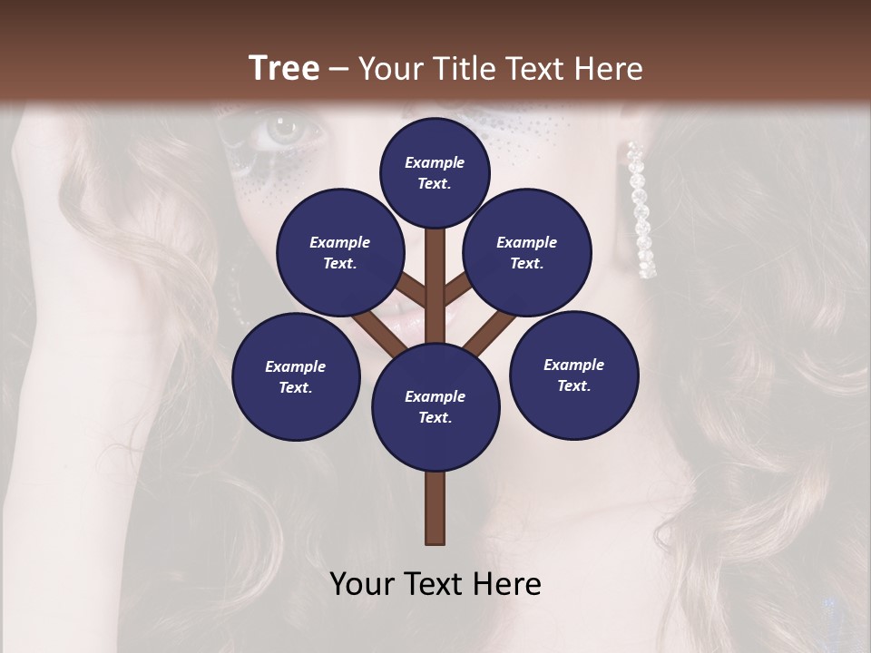 Attractive White Sensuality PowerPoint Template