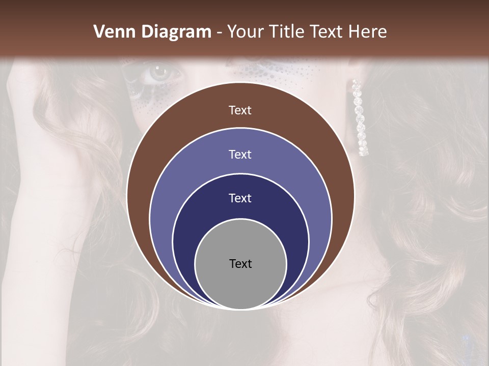 Attractive White Sensuality PowerPoint Template