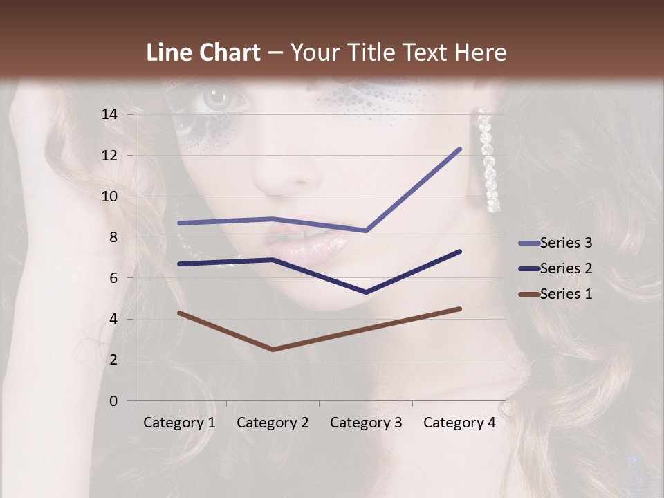 Attractive White Sensuality PowerPoint Template