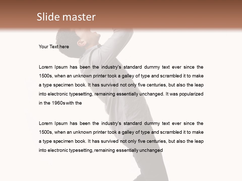 Leader Business Loud PowerPoint Template
