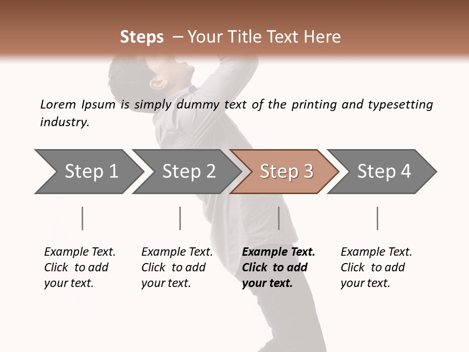 Leader Business Loud PowerPoint Template