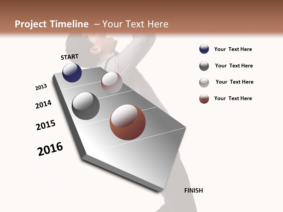 Leader Business Loud PowerPoint Template