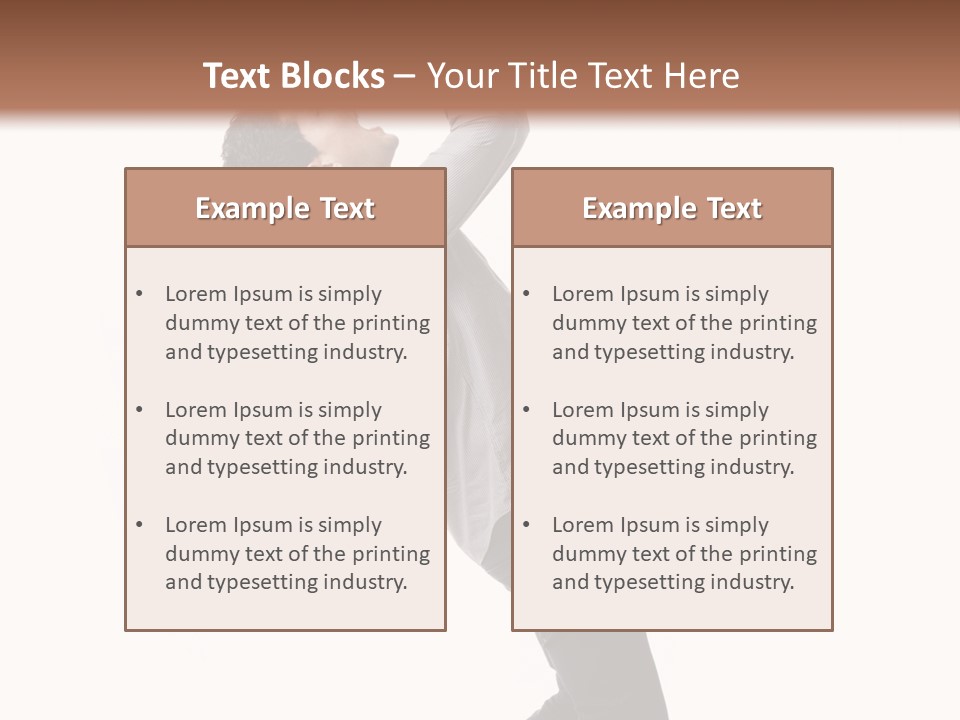 Leader Business Loud PowerPoint Template