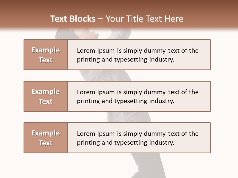 Leader Business Loud PowerPoint Template