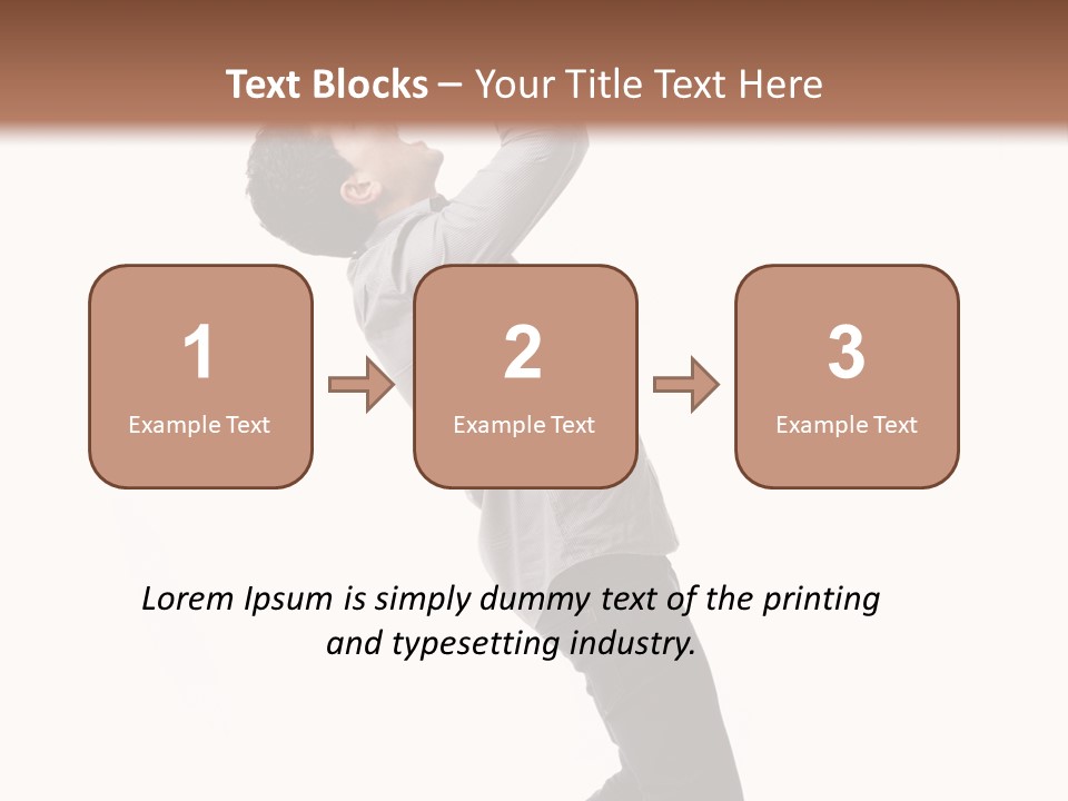 Leader Business Loud PowerPoint Template