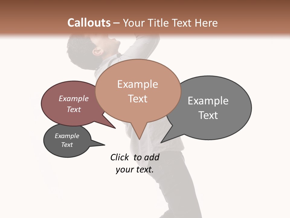 Leader Business Loud PowerPoint Template