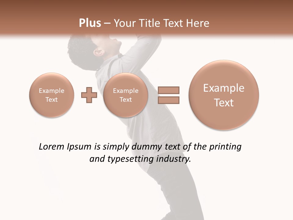 Leader Business Loud PowerPoint Template