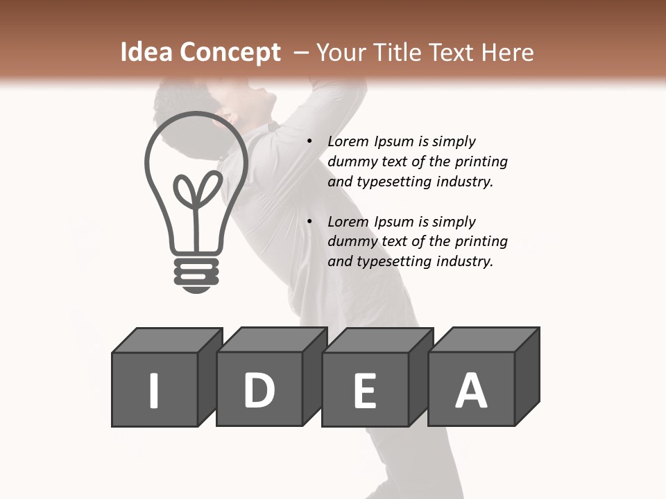 Leader Business Loud PowerPoint Template