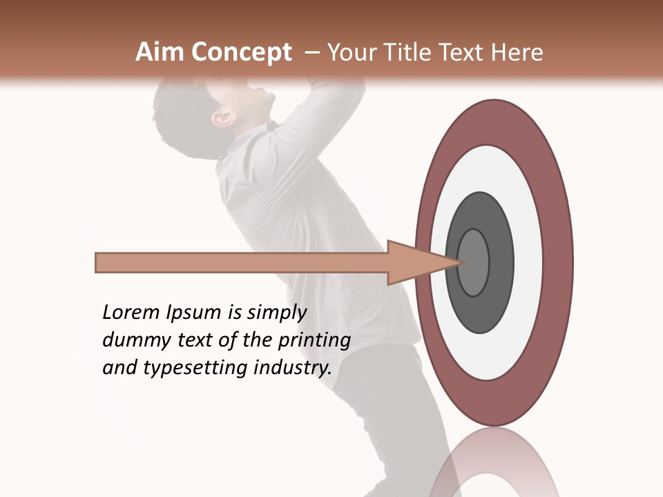Leader Business Loud PowerPoint Template