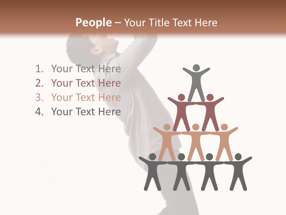 Leader Business Loud PowerPoint Template