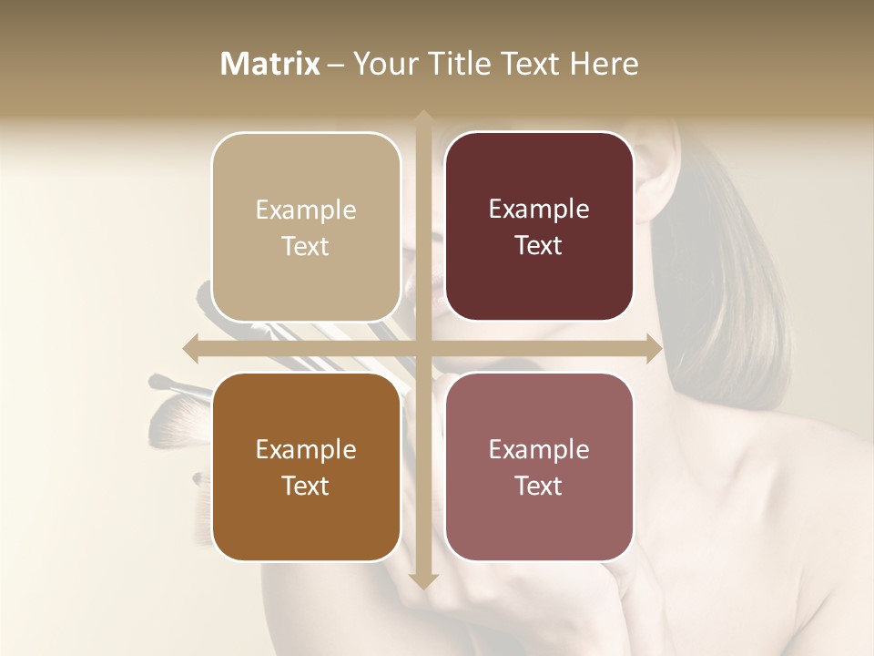 Clear Caucasian Facial PowerPoint Template