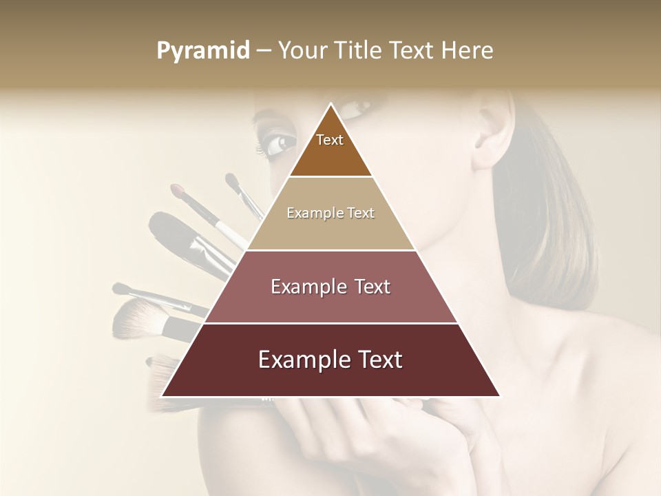 Clear Caucasian Facial PowerPoint Template