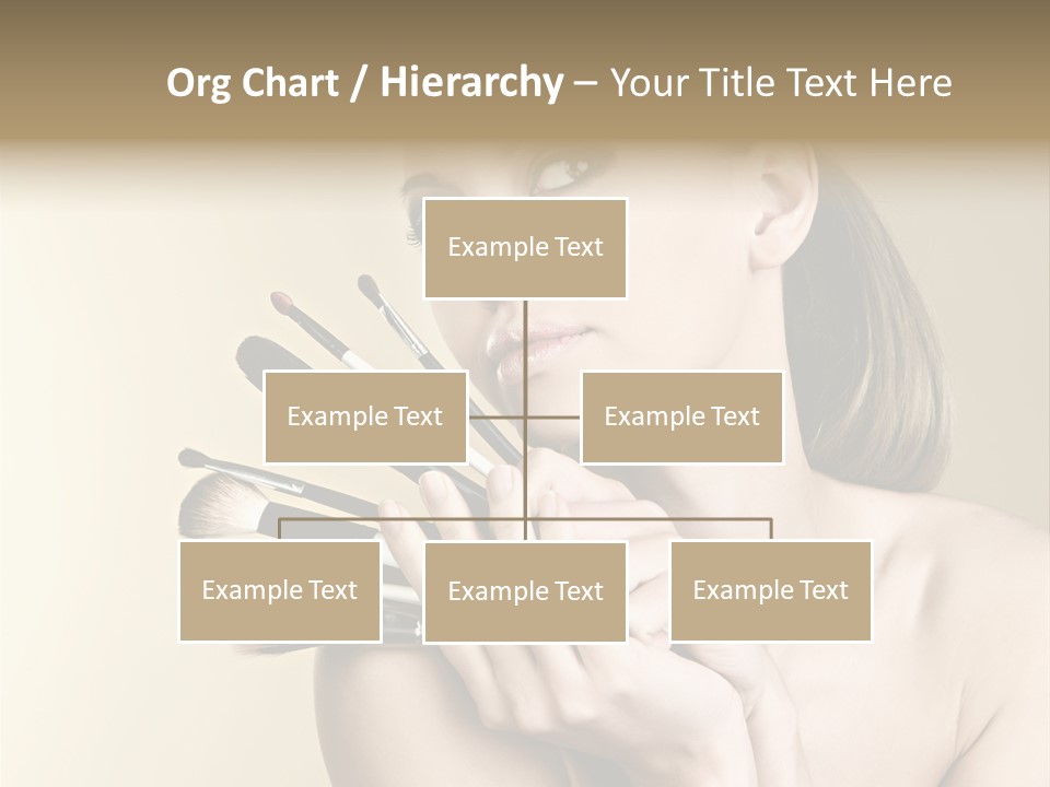 Clear Caucasian Facial PowerPoint Template