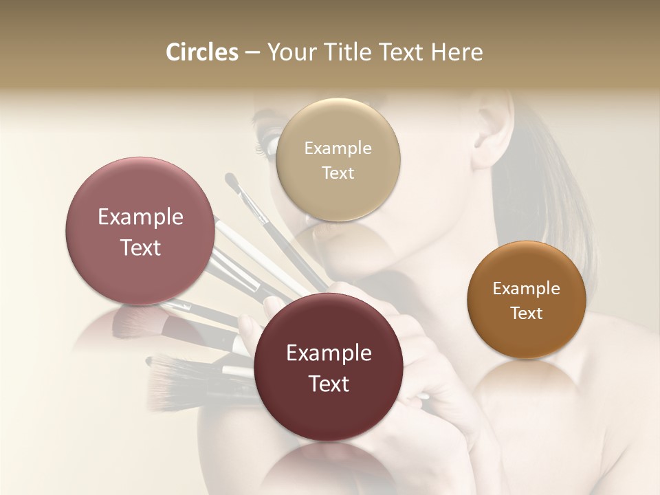 Clear Caucasian Facial PowerPoint Template