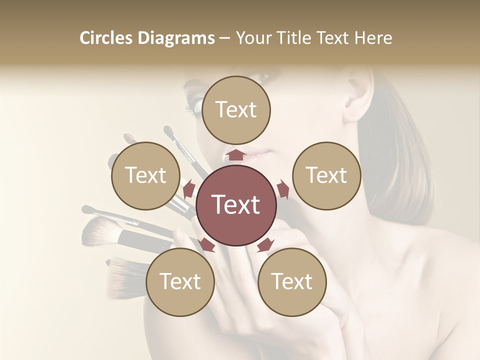 Clear Caucasian Facial PowerPoint Template