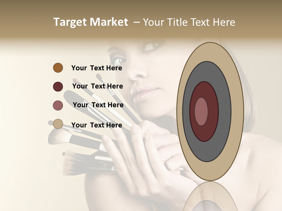 Clear Caucasian Facial PowerPoint Template