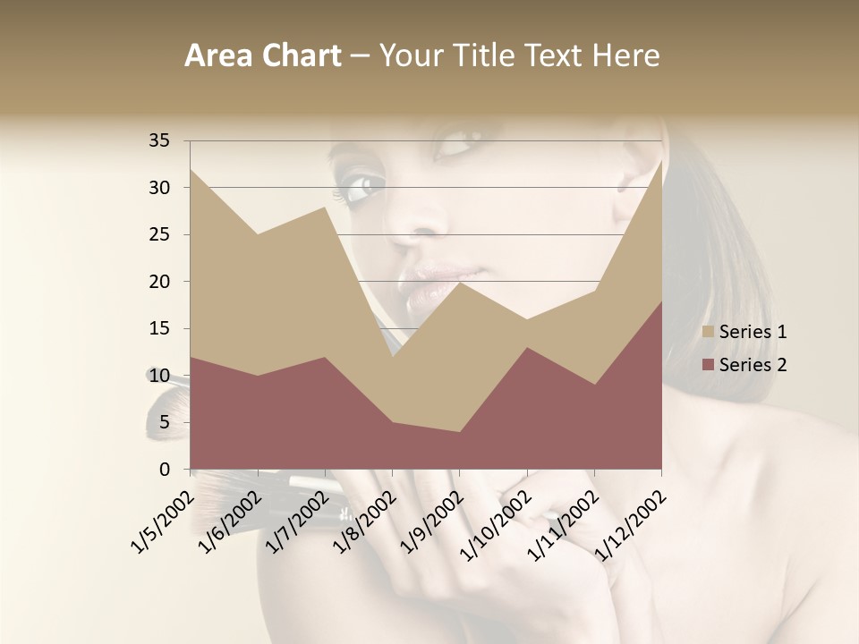 Clear Caucasian Facial PowerPoint Template
